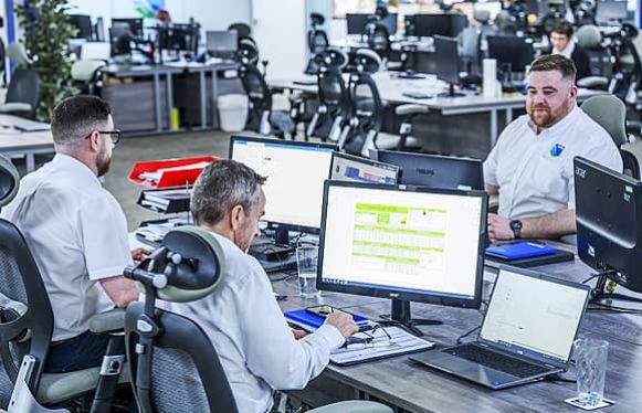 saltire office workers